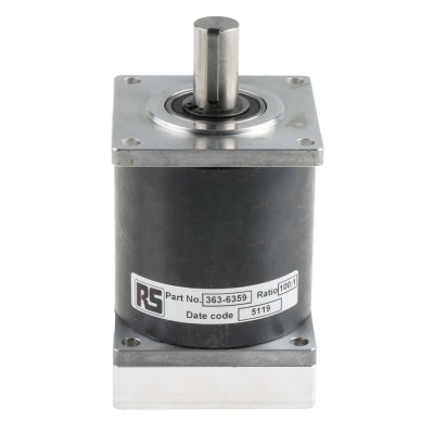 McLennan Servo Supplies Planetary Gearbox 100:1 Gear Ratio 24 Nm Maximum Torque IP57-M2-100