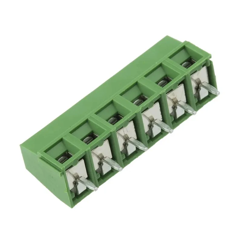 TE Connectivity Buchanan Series 6-Contact 5 mm Pitch 1 Row PCB Terminal Block 282836-6
