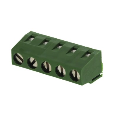 TE Connectivity Buchanan Series 5-Contact 5 mm Pitch Single Row PCB Terminal Block 282836-5
