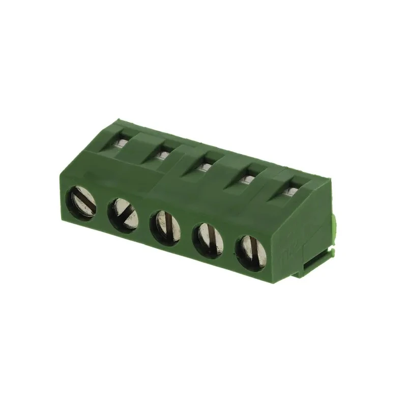 TE Connectivity Buchanan Series 5-Contact 5 mm Pitch Single Row PCB Terminal Block 282836-5