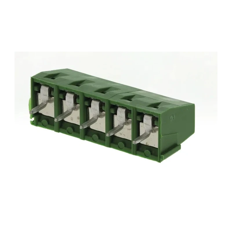 TE Connectivity Buchanan Series 5-Contact 5 mm Pitch Single Row PCB Terminal Block 282836-5