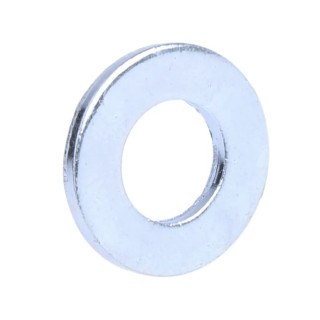 RS PRO Steel Bright Zinc Washers M8 Compatible Screw/Bolt Size, 17mm External Diameter, DIN 125A Standard 527-634