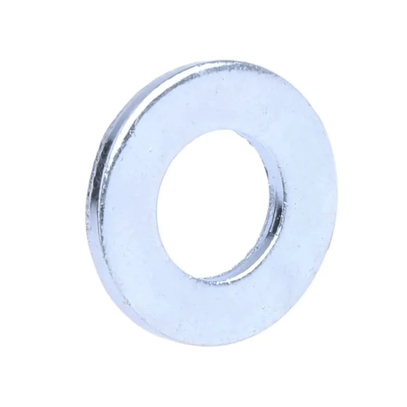 RS PRO Steel Bright Zinc Washers M8 Compatible Screw/Bolt Size, 17mm External Diameter, DIN 125A Standard 527-634
