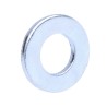 RS PRO Steel Bright Zinc Washers M8 Compatible Screw/Bolt Size, 17mm External Diameter, DIN 125A Standard 527-634