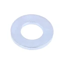 RS PRO Steel Bright Zinc Washers M8 Compatible Screw/Bolt Size, 17mm External Diameter, DIN 125A Standard 527-634