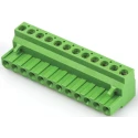 TE Connectivity Pluggable Terminal Block 12-Contact 5.08 mm Pitch 1 Row 15A Current Polyamide Housing 1-796634-2
