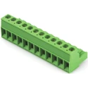TE Connectivity Pluggable Terminal Block 12-Contact 5.08 mm Pitch 1 Row 15A Current Polyamide Housing 1-796634-2