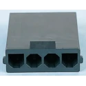 Molex Sabre Male Connector Housing Nylon Cable Mount 7.49 mm Pitch 3 Way 1 Row Straight 43680-2003