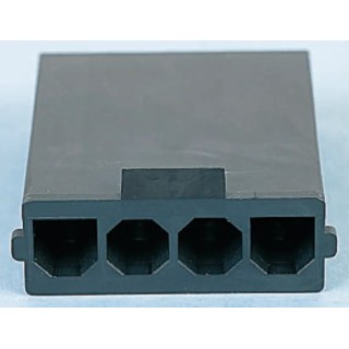 Molex Sabre Male Connector Housing Nylon Cable Mount 7.49 mm Pitch 3 Way 1 Row Straight 43680-2003