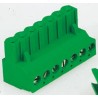 TE Connectivity Buchanan Series Pluggable Terminal Block 9-Contact 5.08 mm Pitch 1 Row 300V AC 15A 796634-9