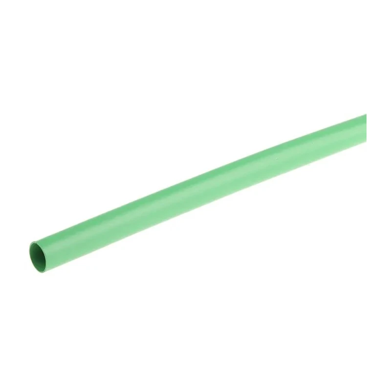 TE Connectivity Heat Shrink Tubing Green 6.4 mm Sleeve Diameter x 1.2m Length 2:1 Shrink Ratio RNF-100-1/4-5-STK
