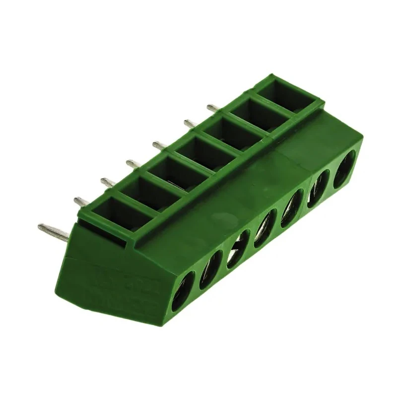 TE Connectivity Buchanan Series 7-Contact 5 mm Pitch 1 Row PCB Terminal Block 282836-7