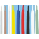 TE Connectivity Heat Shrink Tubing Green 25.4 mm Sleeve Diameter 1.2 m Length Polyolefin Flame Retardant RNF-100-1-5-STK