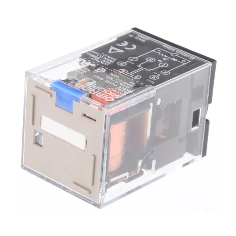 Omron Power Relay 24V DC Coil 10A Switching Current DPDT MKS2PIN 24VDC