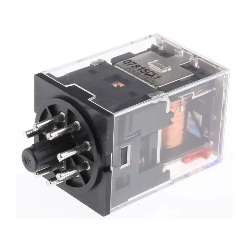Omron Power Relay 24V DC Coil 10A Switching Current DPDT MKS2PIN 24VDC