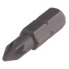 RS PRO Screwdriver Bit PZ1 Size 1/4 in Drive Type Pozidriv Chrome Vanadium Steel Taiwan 547-212