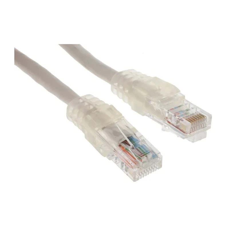 Decelect SPE Cat5 Unshielded Terminated Ethernet Cable Grey PVC Jacket 5m 