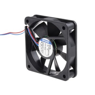 ebm-papst 600 F Series Sleeve Bearing DC Axial Fan 12V dc, 400 mW, 33 mA, 60 mm x 15 mm x 15 mm 612FL