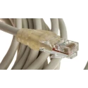 Decelect DECELAN Cat5 Ethernet Cable 8 Core, Grey, 10 m, Unshielded Unscreened Patch Cord PVC CAT5 