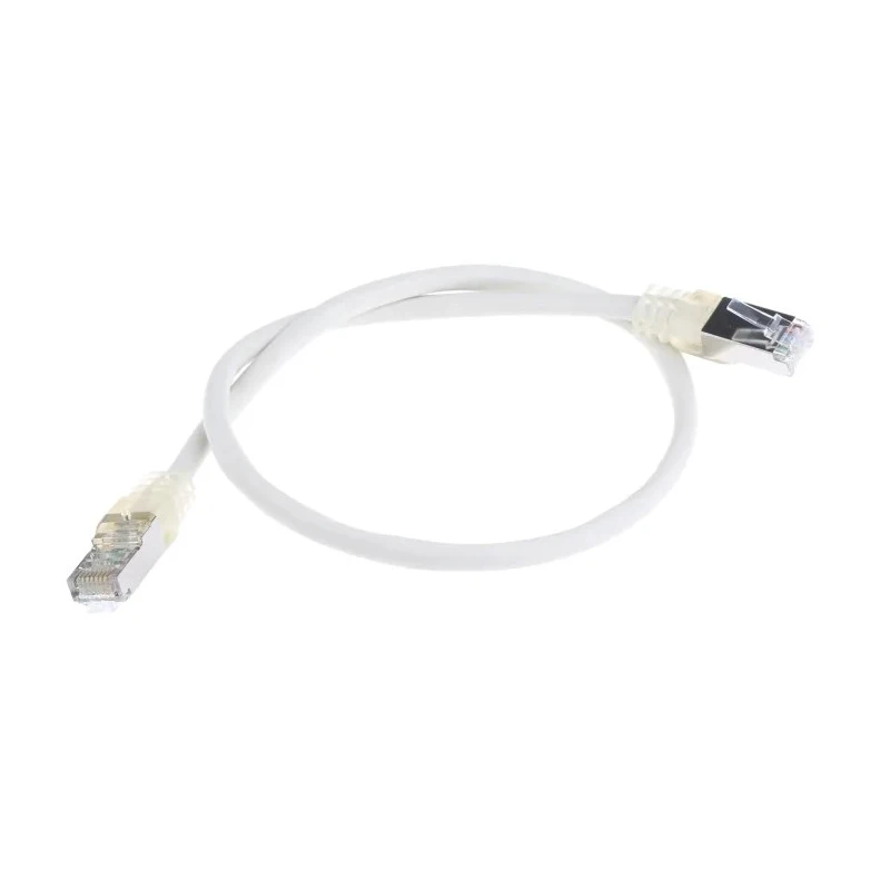 Decelect SPE Category 5 Shielded Ethernet Cable, Grey, 0.5 m Length, PVC Jacket CAT5 