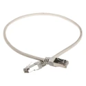 Decelect Shielded Cat5 Ethernet Cable, Grey Jacket, 10 m Length, PVC Jacket 