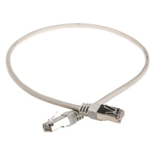 Decelect Shielded Cat5 Ethernet Cable, Grey Jacket, 10 m Length, PVC Jacket 