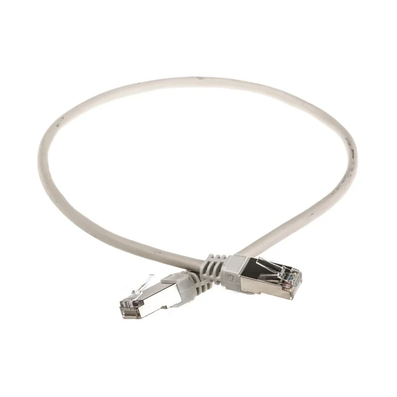 Decelect Shielded Cat5 Ethernet Cable, Grey Jacket, 10 m Length, PVC Jacket 