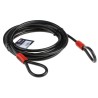 ABUS Steel Security Cable 5 m Length, 10 mm Diameter, Two Loop Ends XR7200 0500
