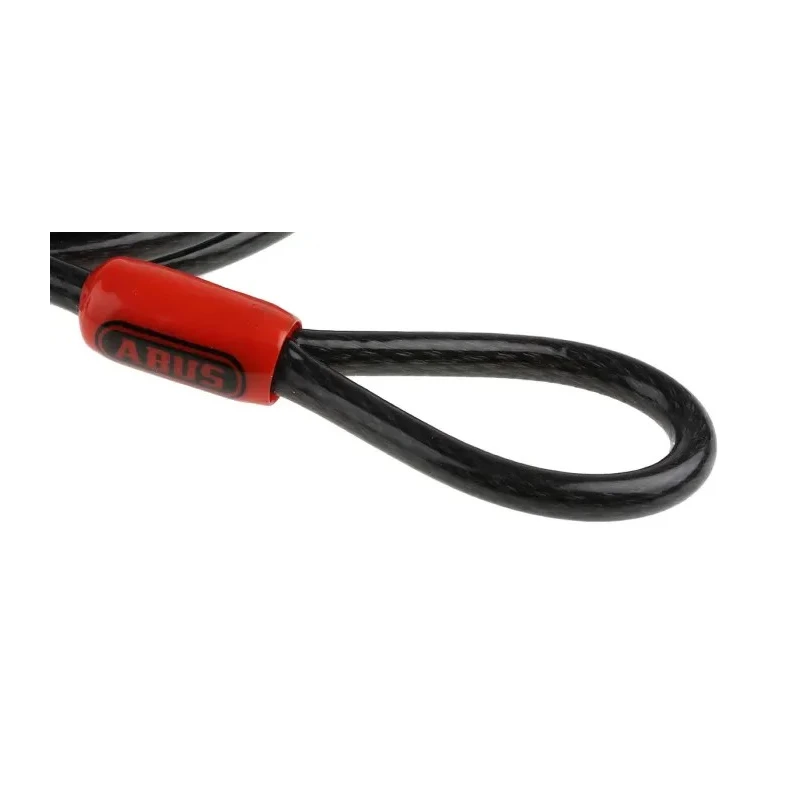 ABUS Steel Security Cable 5 m Length, 10 mm Diameter, Two Loop Ends XR7200 0500