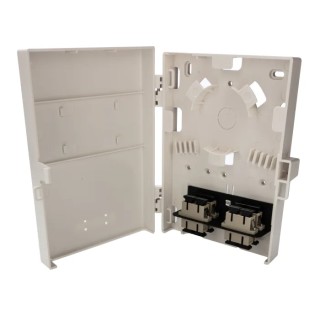 Molex CES SC to SC Multimode Duplex Fibre Optic Adapter ABS Housing White 184 x 127 x 38mm WFR-00028-02