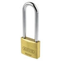 ABUS Keyed Brass and Steel Weatherproof Padlock 6 mm Shackle Diameter 63 mm Length 4 mm Body Width XR0060HB46K1