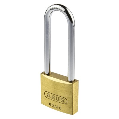 ABUS Keyed Brass and Steel Weatherproof Padlock 6 mm Shackle Diameter 63 mm Length 4 mm Body Width XR0060HB46K1