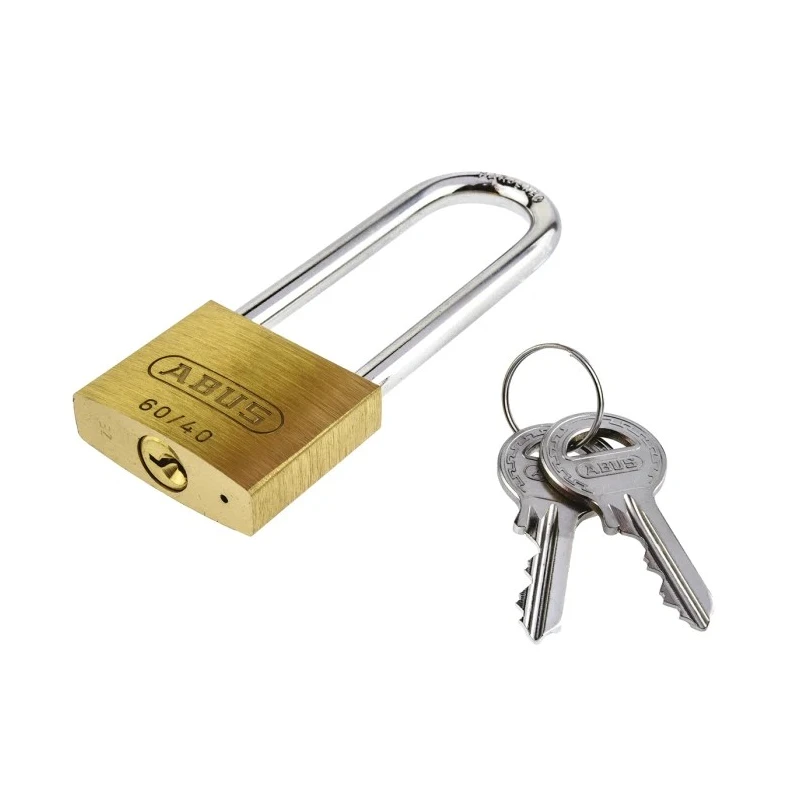 ABUS Keyed Brass and Steel Weatherproof Padlock 6 mm Shackle Diameter 63 mm Length 4 mm Body Width XR0060HB46K1