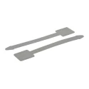 HellermannTyton Arrowtag Cable Tie Cable Marker Pre-printed "0" Natural Polyamide 66, 3.6mm Max Cable 151-41119 AT1-PA66-NA