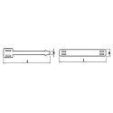 HellermannTyton Arrowtag Cable Tie Cable Marker Pre-printed "0" Natural Polyamide 66, 3.6mm Max Cable 151-41119 AT1-PA66-NA