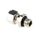 SES Sterling A1 Series Metallic Nickel Plated Brass Cable Gland M6 Thread 2 to 2.5 mm Cable Diameter IP68 IP69K A1000.06.025