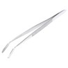 RS PRO 150mm Stainless Steel Serrated, Flat Tweezer 547-694