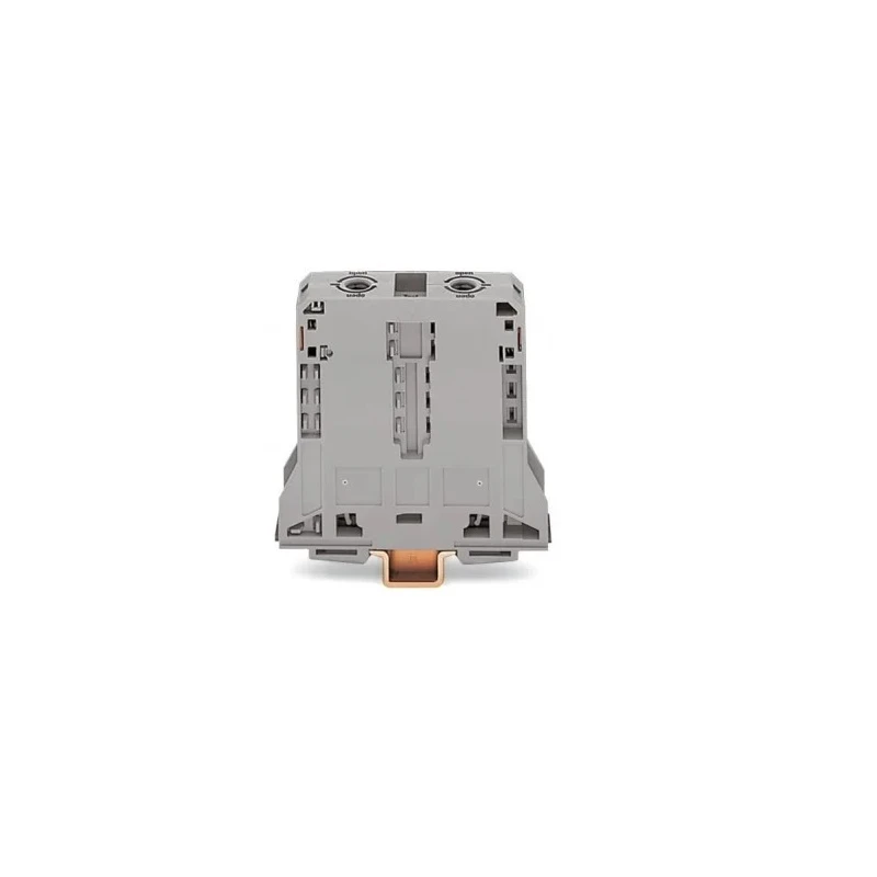 WAGO 285 Series Feed Through Terminal Block Grey 95mm² Cable CSA 1-Level 2 Positions Cage Clamp 285-195