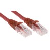 RS PRO Cat5e Ethernet Cable 10 m Red RJ45 Male to RJ45 Male U/UTP Low Smoke Zero Halogen 556-427