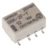 Omron Signal Relay Surface Mount DPDT 12V DC Coil 1A Switching Current G6K-2F-Y DC12