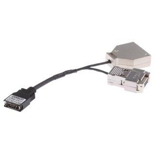 Omron PLC Cable for Use with CPM Series 24V DC Supply, 0.1m Length CPM2C