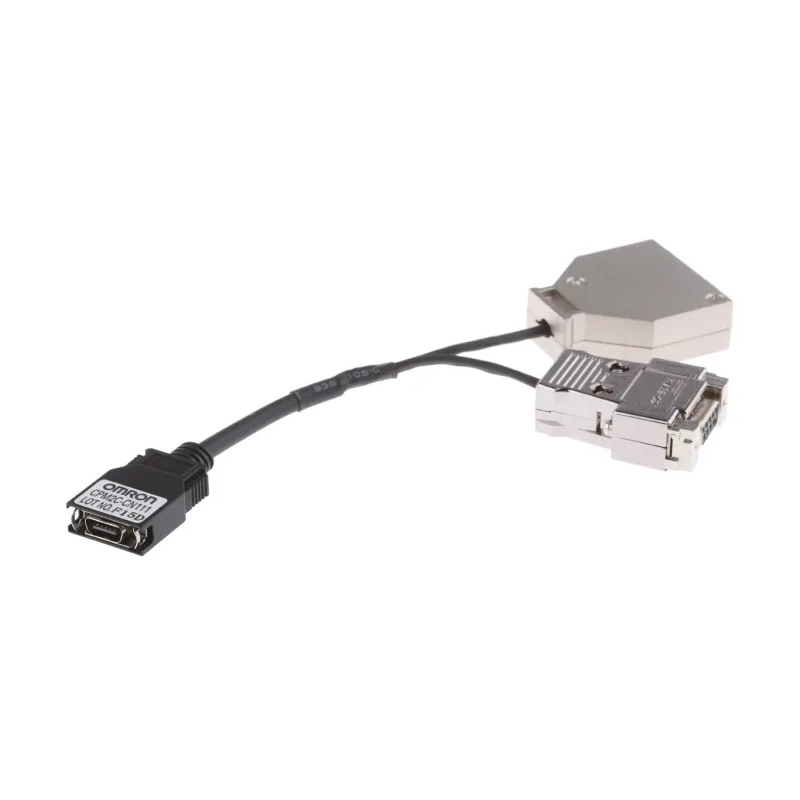 Omron PLC Cable for Use with CPM Series 24V DC Supply, 0.1m Length CPM2C