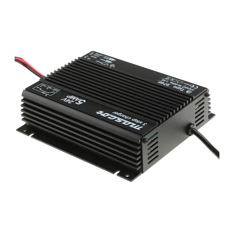 Mascot 9640 Switch Mode 3-Stage Lead Acid Battery Charger 24V 5A UK Plug 120W 9740000054