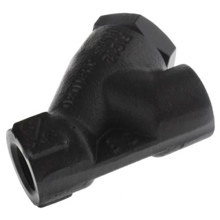Spirax Sarco Iron Y Strainer 1/2 in BSP Threaded Connection 1630000