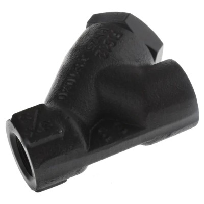 Spirax Sarco Iron Y Strainer 1/2 in BSP Threaded Connection 1630000