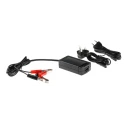 RS PRO 12V Lead Acid Battery Charger 2A 3 Stage Control EU Plug 549-283