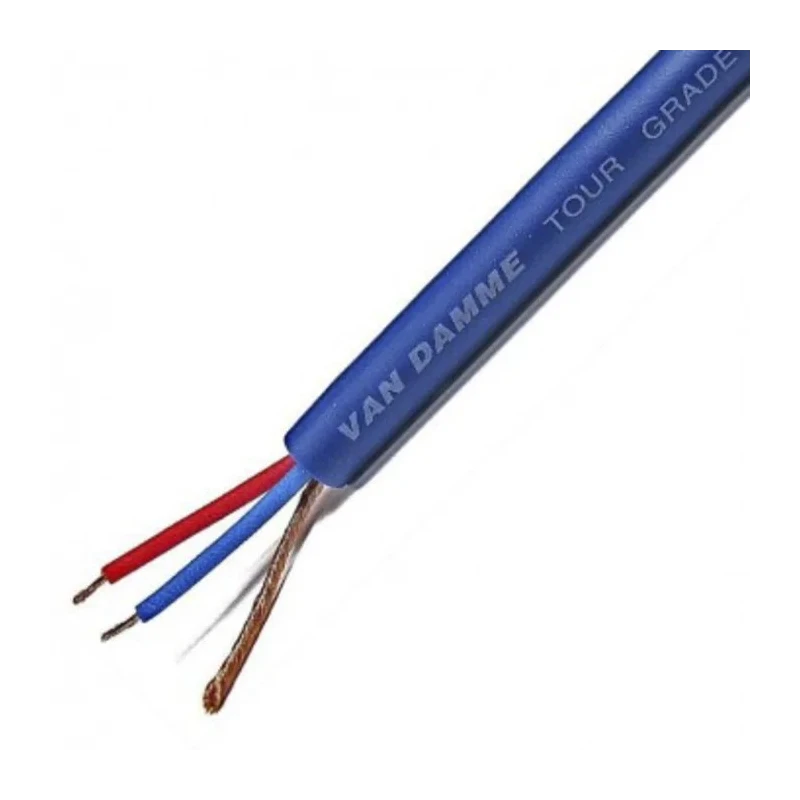 Van Damme Tour Grade Classic XKE Series Screened Audio Cable 250V, 6.35 mm OD, 100 m Length 268-021-060