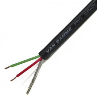 Van Damme classic pro-patch Series Screened Audio Cable 4.85 mm OD 100 m Black 268-006-000