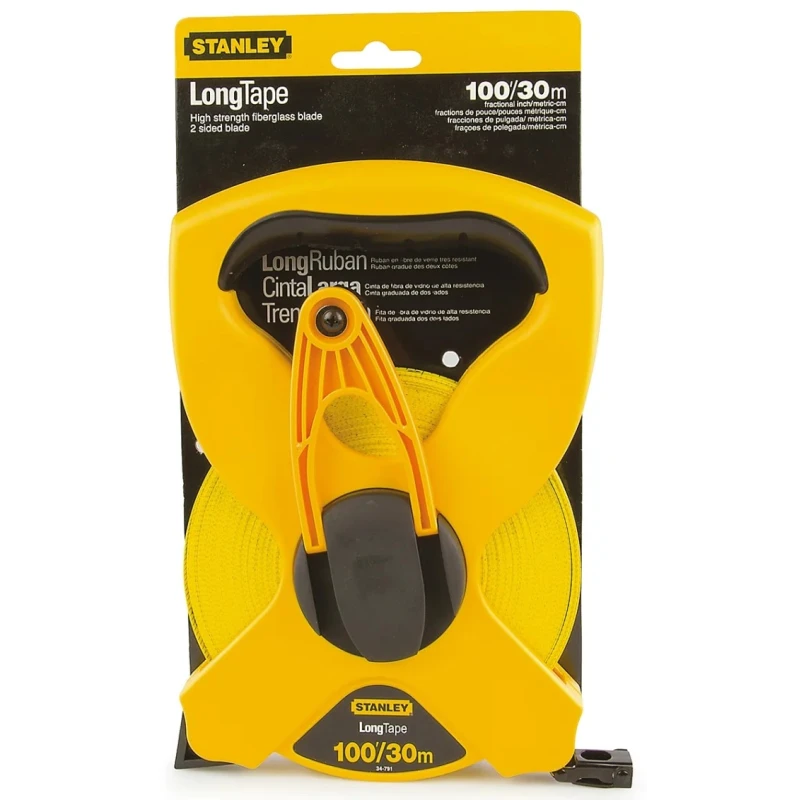 Stanley 100/30 30 m Tape Measure, Metric, 12 mm Blade Width 2-34-791