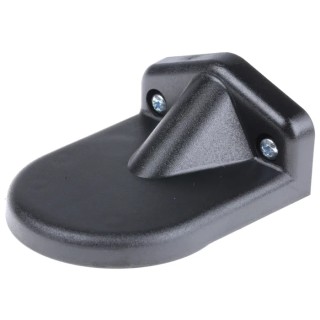 Werma Incandescent Black Wall Bracket for use with 829, 826, 885 Beacons, 827 975.826.05